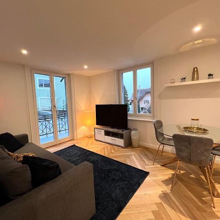 Modernes Apartment Am Fuss Des Pilatus - Skigebiet Hergiswil Exterior photo